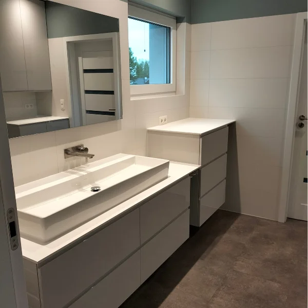 Meuble de salle de bain sur mesure
